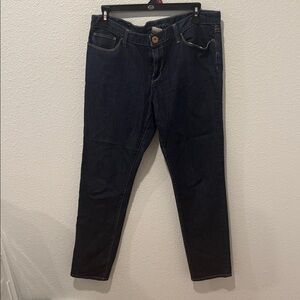 Banana Republic Women’s Dark Blue Stretch Jeans - Classic Slim Fit